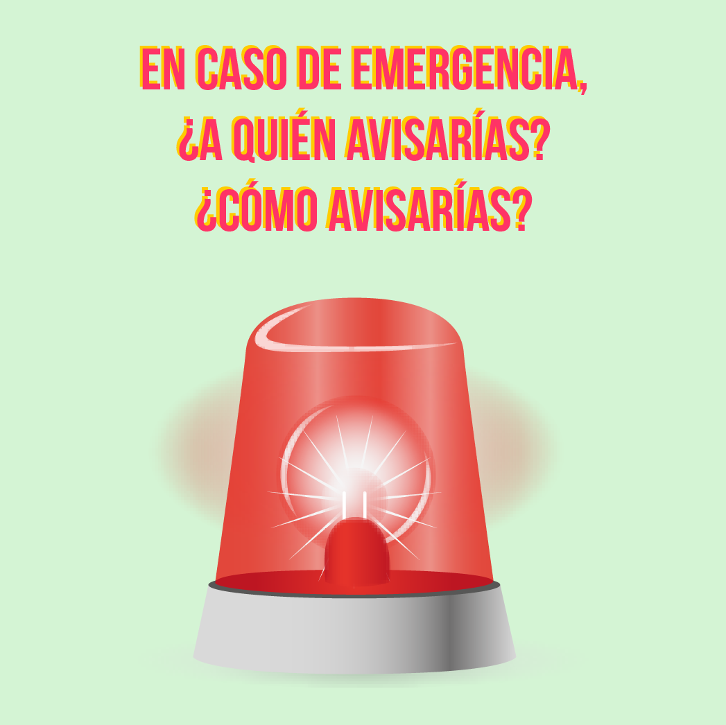 Aviso emergencias en Smartphone